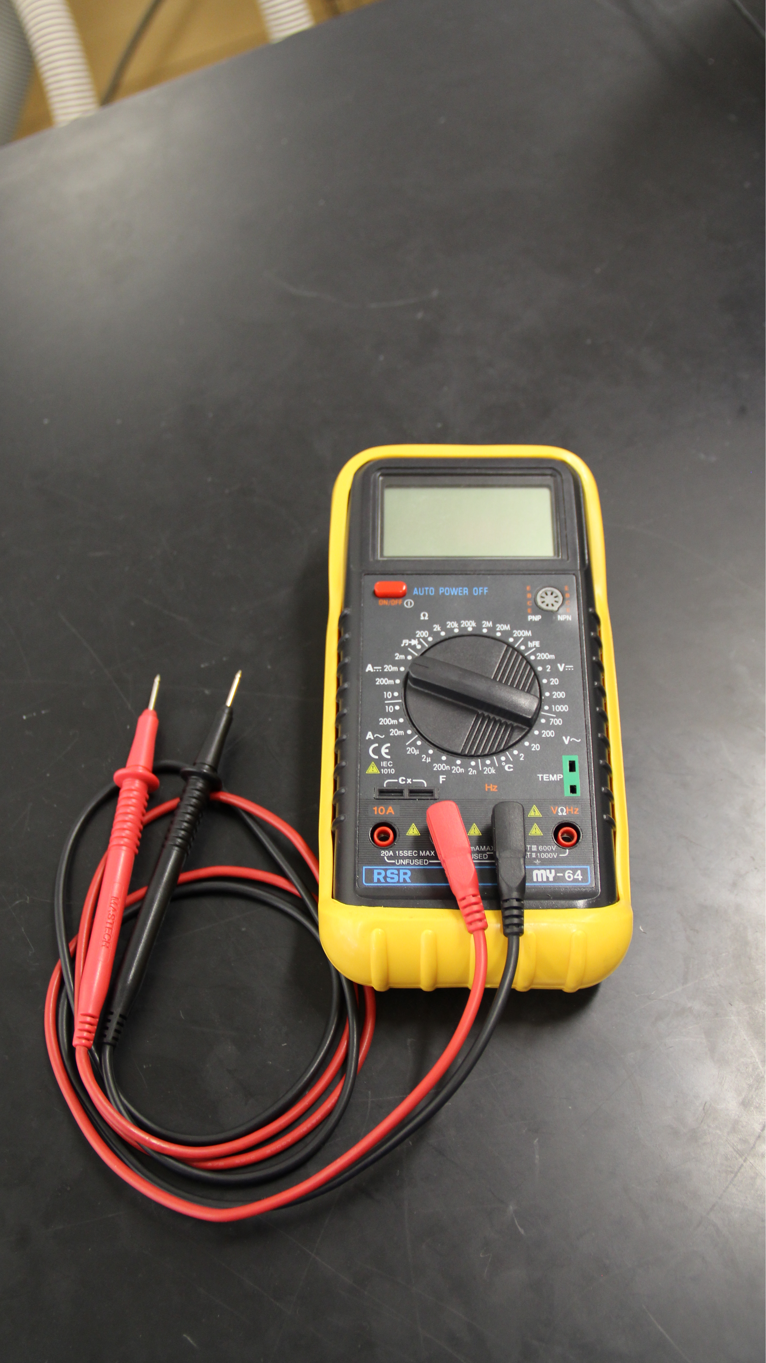 Digital Multimeter with Leads